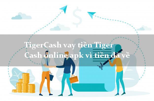 TigerCash vay tiền Tiger Cash online apk vì tiền đã về